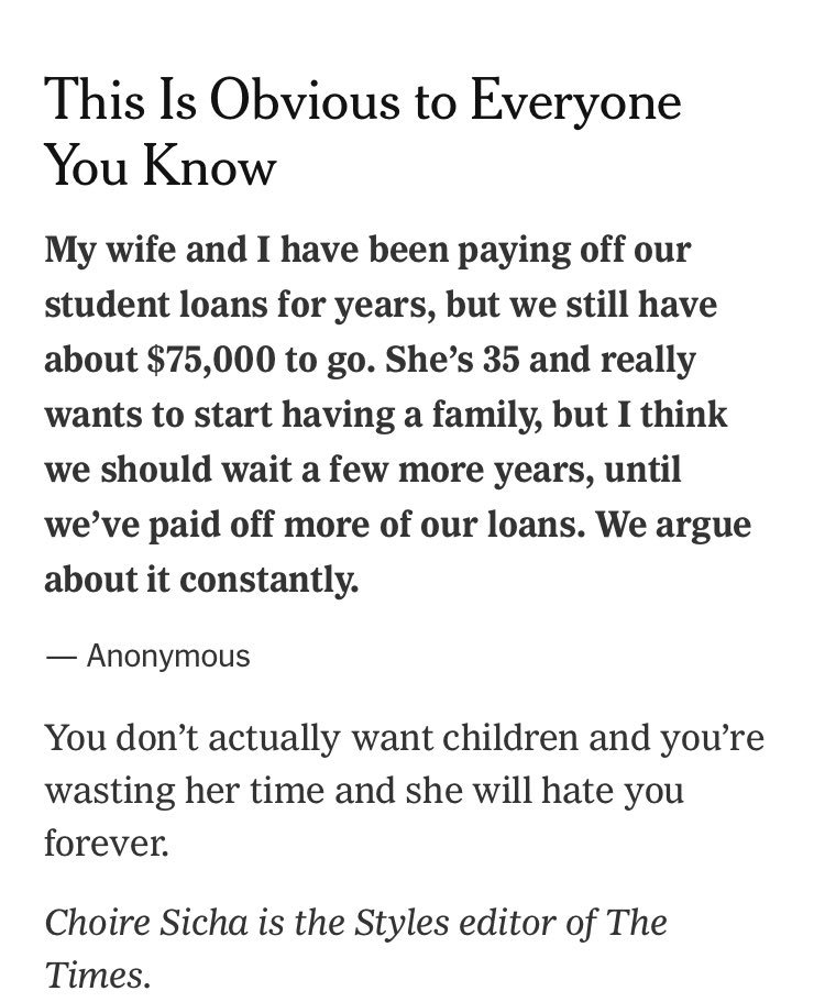 staceyNYCDC's tweet photo. Great advice column or greatest advice column? 
😂💯💀 https://t.co/p6VGVx3Azo