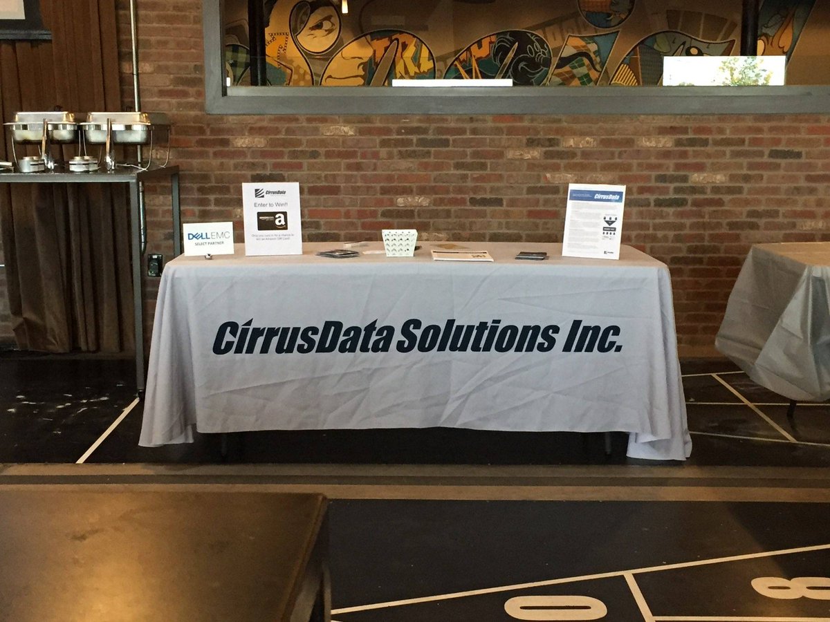 MartyDahl's tweet image. #in CirrusDataUSA: Thank you to DellEMC for another fantastic night at the #SelectPartner Roadshow in #CharlotteNC!