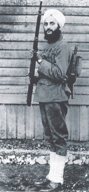 Born in Punjab, Sikh Indian American Bhagat Singh Thind immigrated to Seattle in 1913. During WWI, he served in the U.S. Army &amp; was stationed at Camp Lewis, WA in 1918. He was the first U.S. serviceman to be allowed for religious reasons to wear a turban. #StoriesOfService