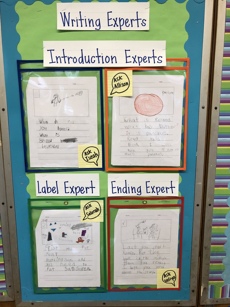 Taking learning from our Mentor Text one step further.. Learning from our Peers!! <a href="/jcps78/">Jodi Contento</a> <a href="/ewhitehouse09/">Elise Whitehouse</a> 📝