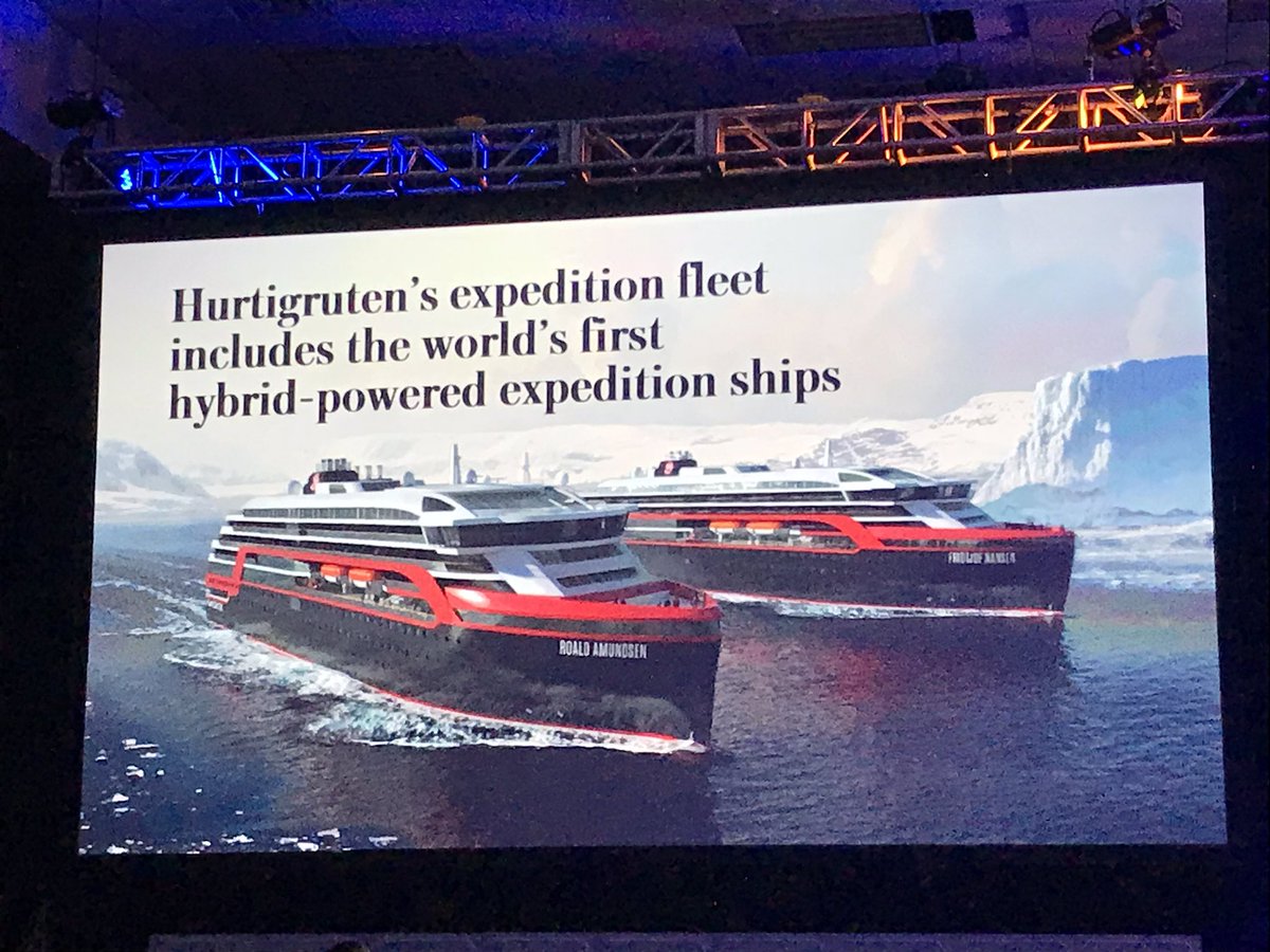 That is so awesome👏🏼 #hurtigruten #cruisesandland #CruiseWorld #hybrid #hybridpower