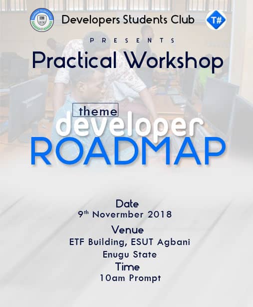 DscEsut's tweet image. It was a memorable experience @DscEsut #DeveloperRoadmap