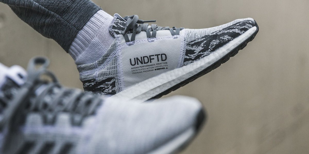 adidas x undefeated pureboost go shoes