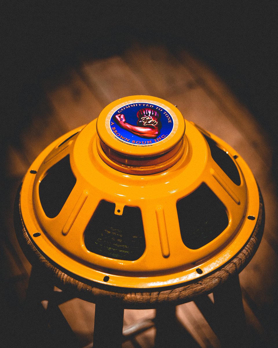 Tone Tubby Orange Crush guitar speakers really look so good, we could eat them!