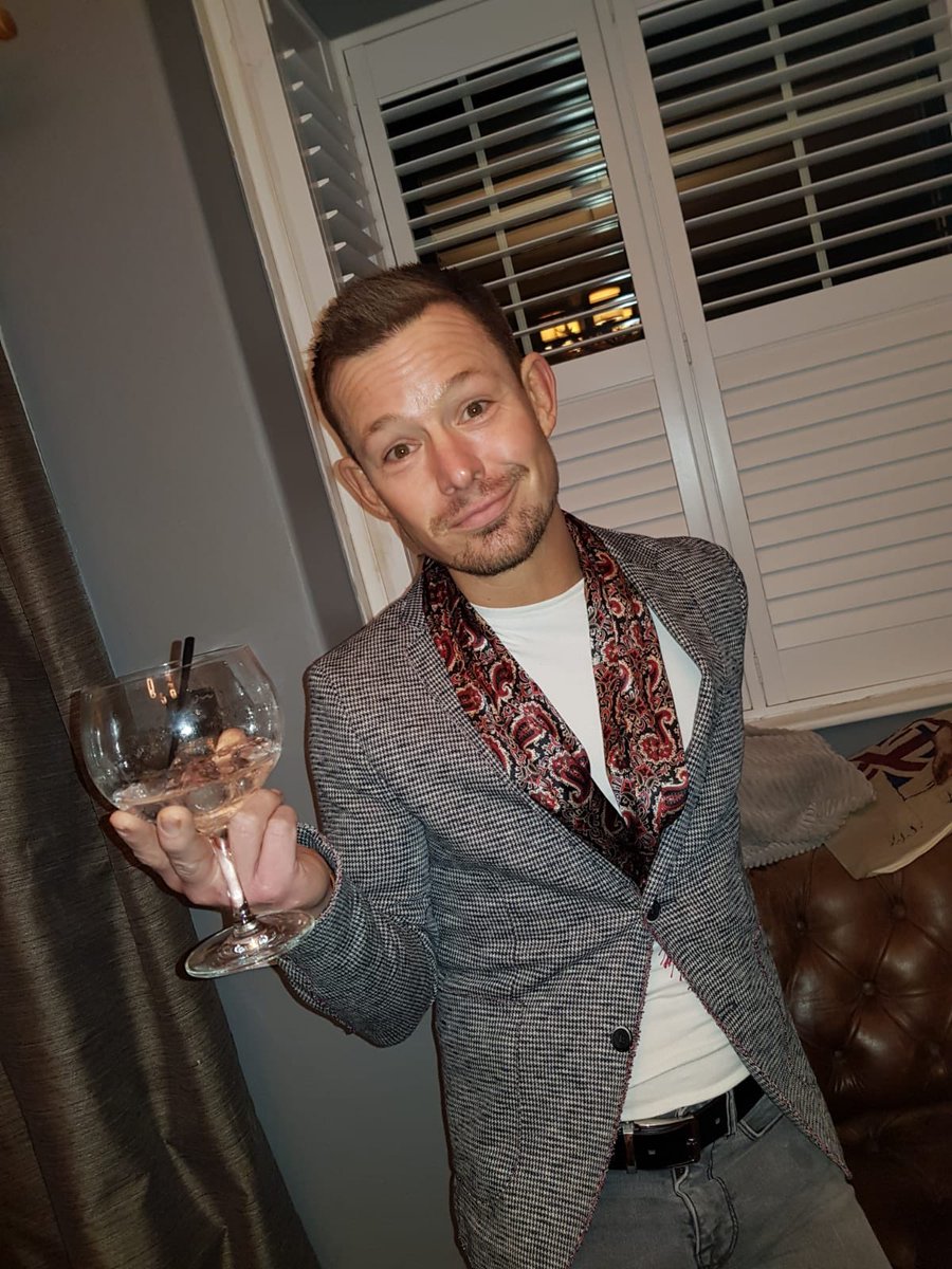 katyrickitt's tweet photo. Happy #datenight guys lack of sleep given me and @adamrickitt the giggles!! Wonder who’ll fall asleep with a straw in their mouth first?! 😂😘 https://t.co/qSOMg382LH
