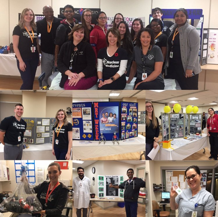 CAMRT_ACTRM's tweet photo. Education and fun all mixed into one! Medical Imaging Students from Ramsey Lake Health Centre in Sudbury hosted an educational open house on  November 6 and hosted a volleyball game with HSN staff members followed by a great evening out. What a great way to celebrate #MRTWeek2018 https://t.co/nGpSAlsIlc