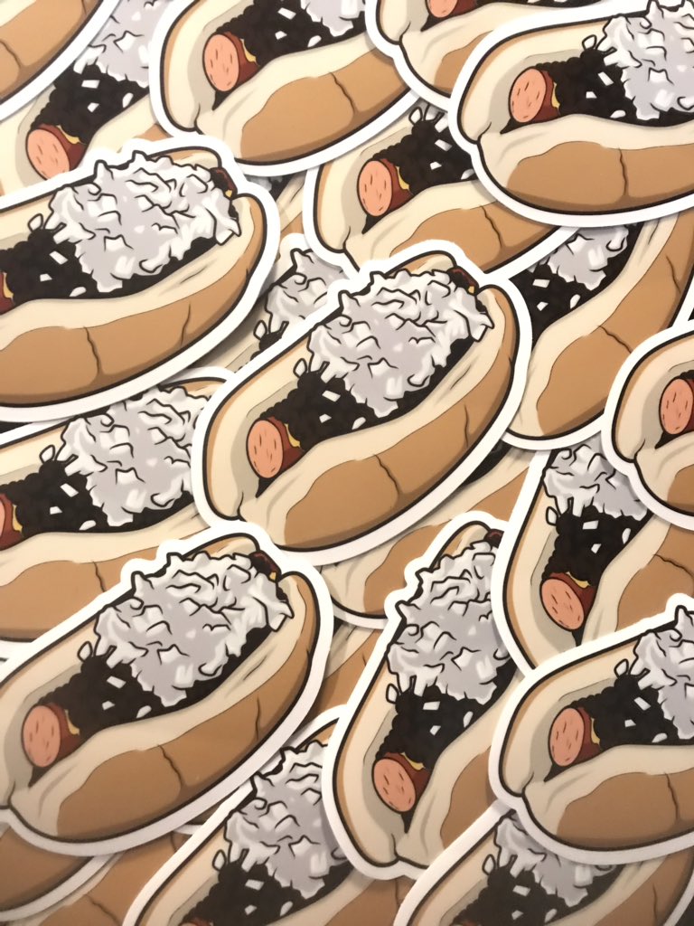 Have you seen my wiener? Hot wiener stickers available at johnnyclamcakes.com