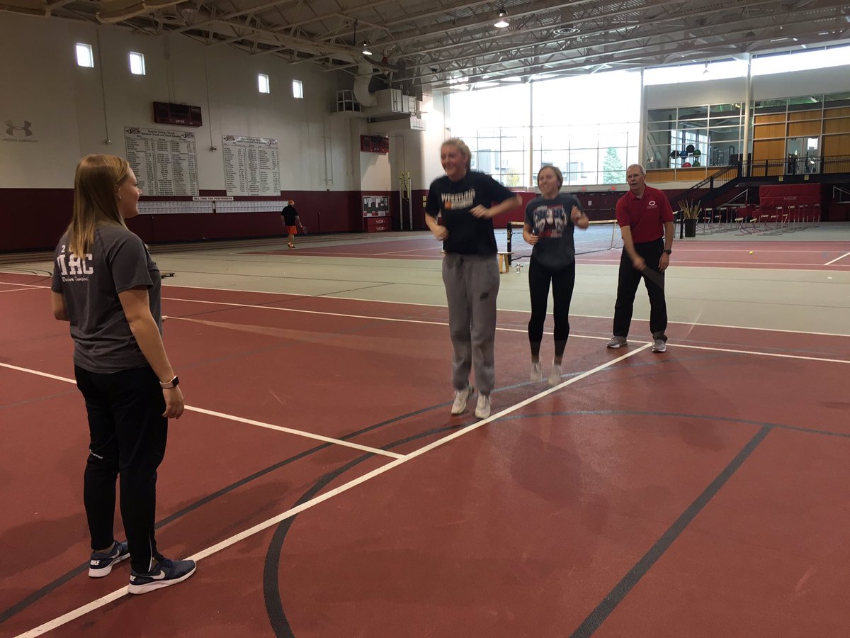 CentralCollEd's tweet image. Education majors learning more PE activities, games and mature pattern progressions.