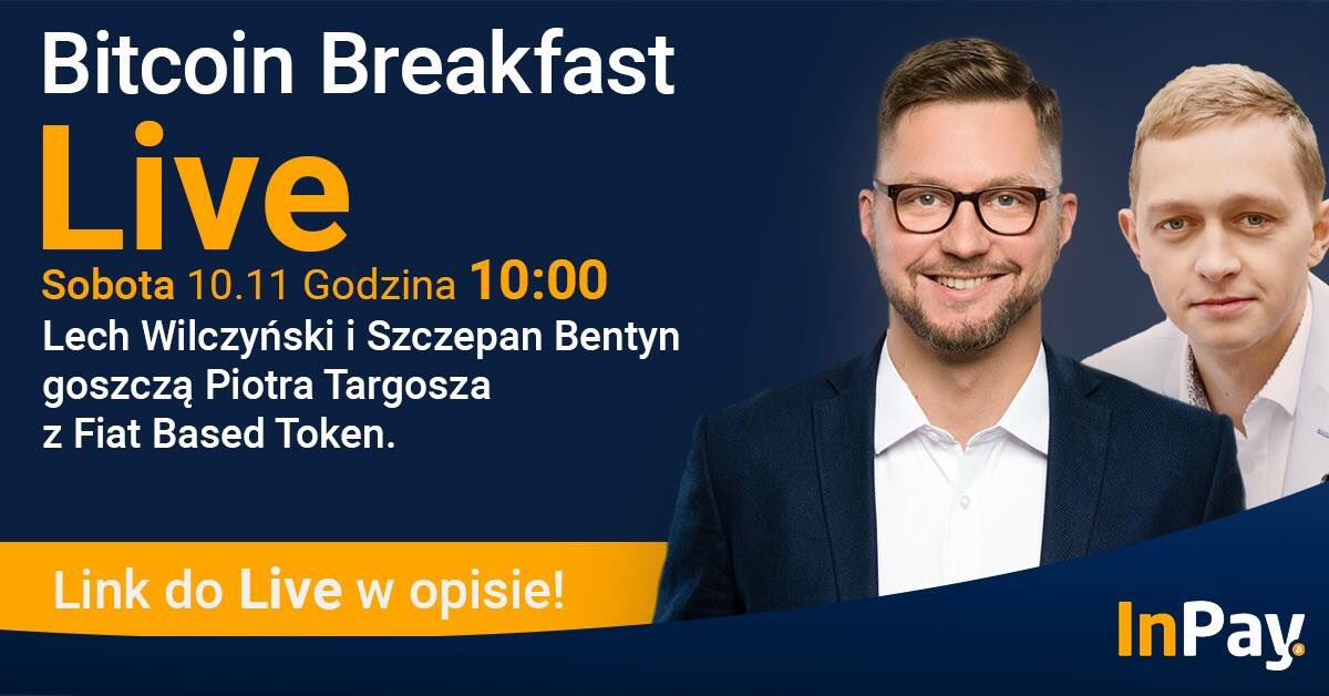 <a href="/PedroTargosz/">Pedro Targosz</a> will be a special guest in #Bitcoin Breakfest. <a href="/DoctorLex/">Lech Wilczyński</a> <a href="/Bentyn/">Stephan ₿entyn e/acc 🇸🇻</a> @InPayTo <a href="/Bitcoin_org_pl/">Polskie Stowarzyszenie Bitcoin</a>