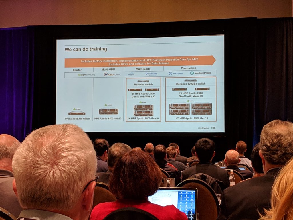 BrightComputing's tweet image. Great first day at #HPCAST in Dallas!  @hpe #ai #hpc