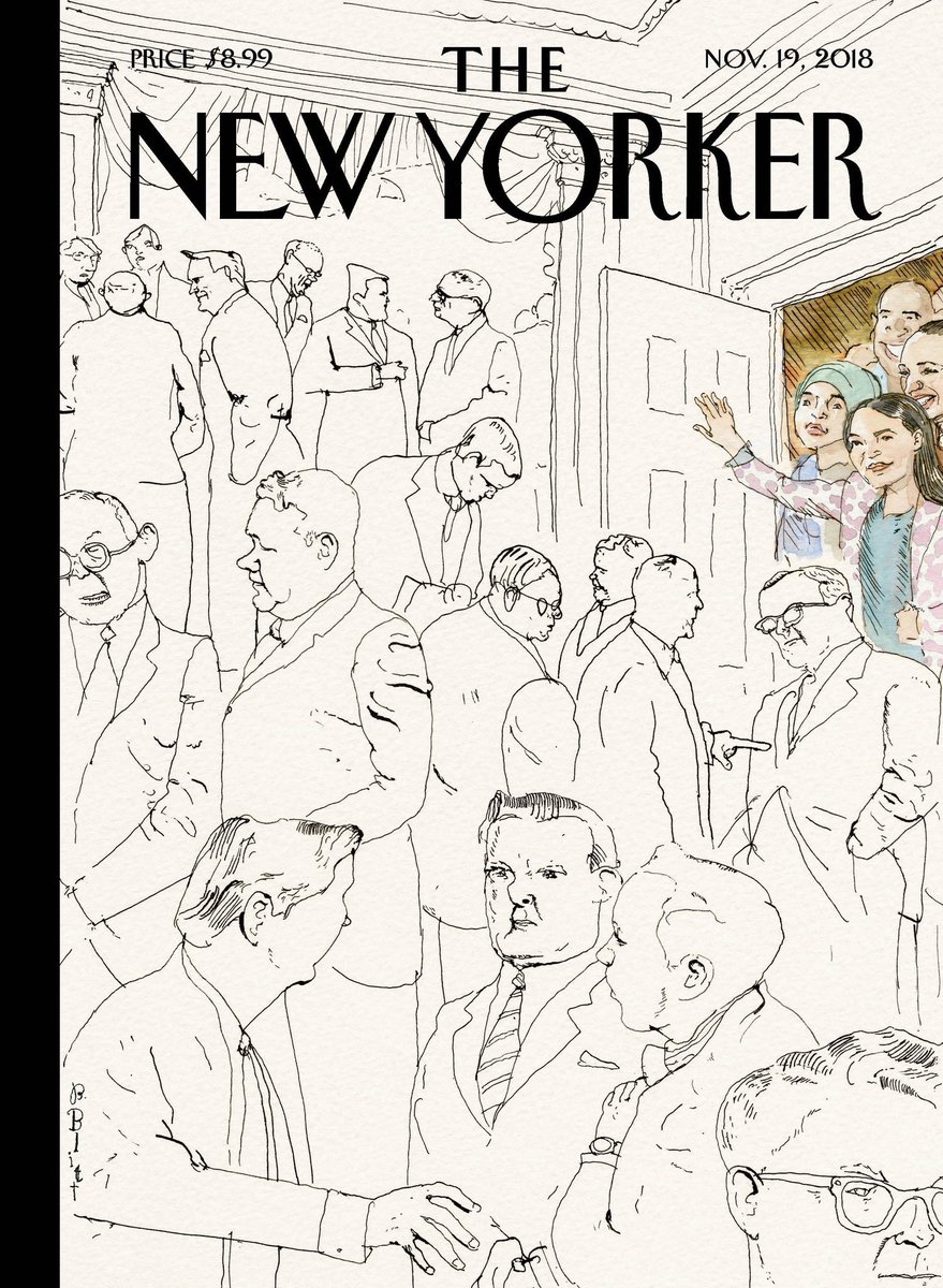 The upcoming @NewYorker cover is brilliant.