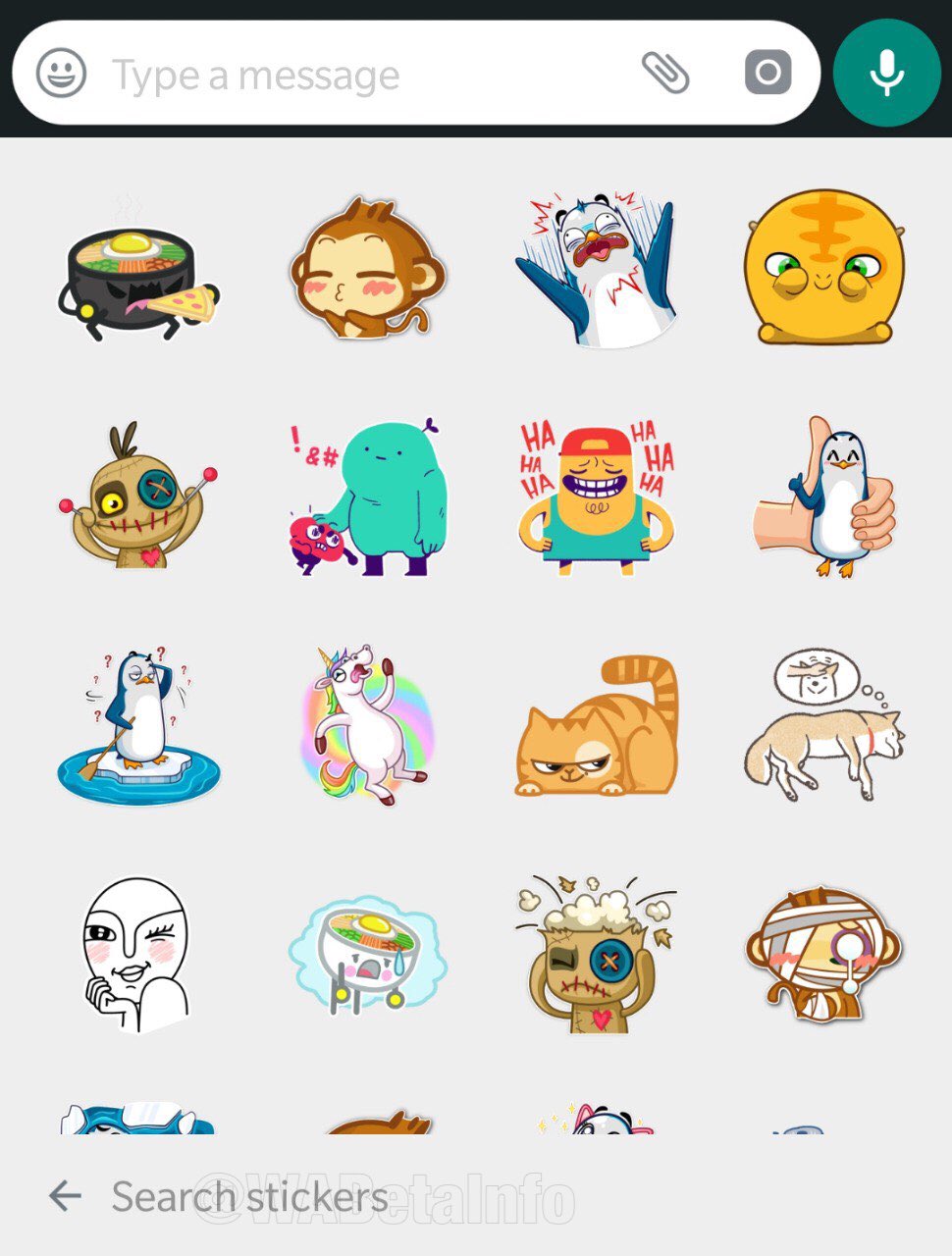 scheren Beschaven Meerdere WABetaInfo on Twitter: "WhatsApp is working on a stickers search feature on  Android, that will be available in future. It's under development.  https://t.co/ZtOK5RXrMB" / Twitter