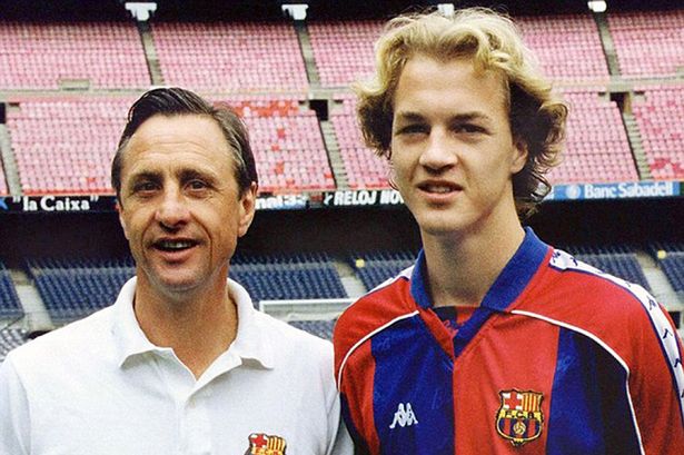 Jordi and Johan Cruyff are also one of the world's most influential pairing. Johan's story as perhaps the greatest revolutionary thinker in football is famed, and his affect on Ajax and Barcelona tells its own story. Jordi, however, won the Premier League in 96/97 with Man United