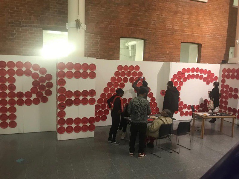 IWM_Centenary's tweet photo. Great evening at the Croydon #Clocktowerlate, we've enjoyed all the different #Armistice100 projects looking at local #FWW and Armistice stories @MuseumOfCroydon https://t.co/XyOW7JMNwW