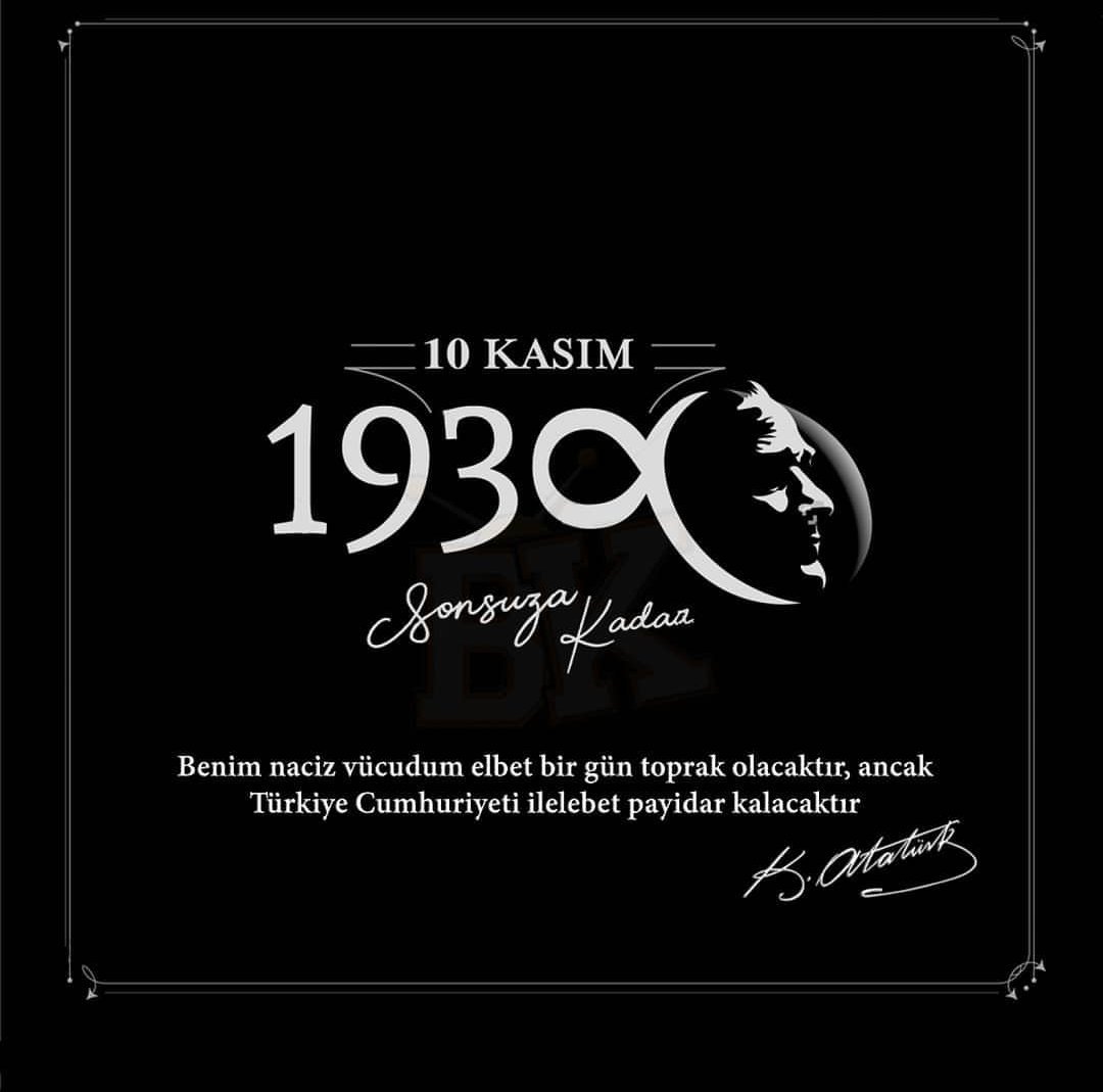 BikaTv's tweet photo. Saygı, sevgi ve özlemle..

#10Kasım #Atatürk https://t.co/35sfg6MXmx