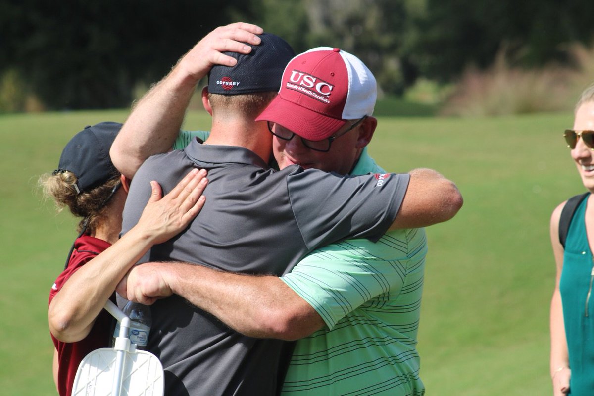 KornFerryTour's tweet photo. Embracing the day.

A closing 65 for Matthew NeSmith. 👏

The @UofSC alum has survived Second Stage and secured 2019 #WebTour membership! https://t.co/8QHDNfGIW5