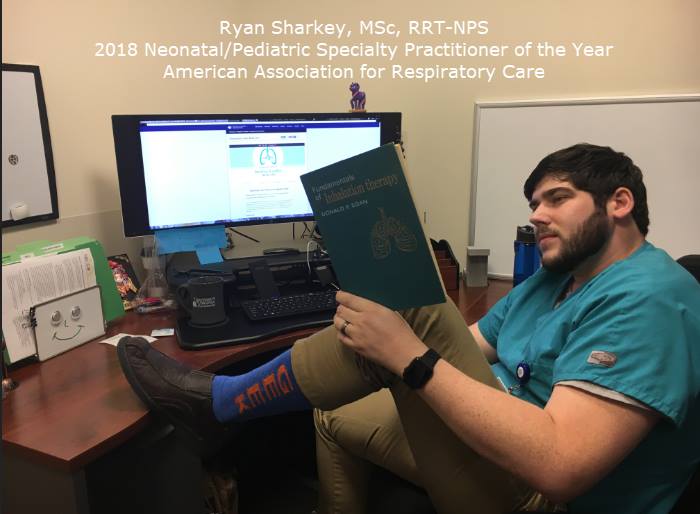 Congrats to our <a href="/rmshark/">Srm Shark</a> named the 2018 AARC Neonatal/Pediatric Specialty Provider of the year! #PedsICU <a href="/aarc_tweets/">American Association for Respiratory Care</a> #kindofabigdeal