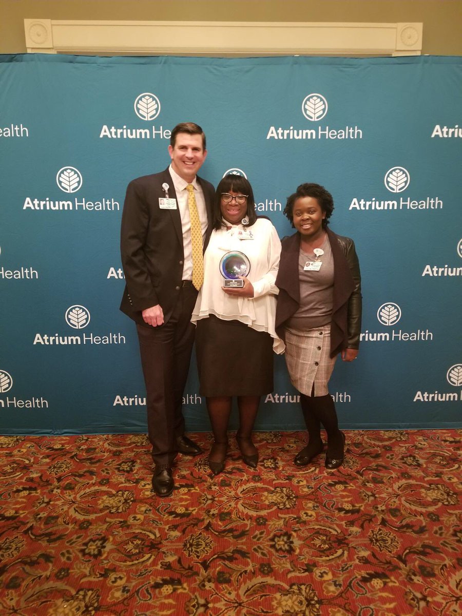 Congratulations to Atrium Health Senior researcher Ada Mayfield for selection top Community Service performance among her peers!! Very proud of Ava, Chan Roush, and the rest of the team!!!!