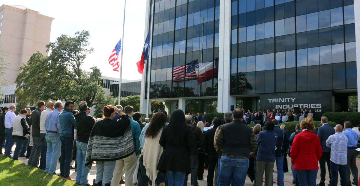 TrinityJobs's tweet photo. Today, at our Dallas office, we gathered to honor our veterans. Thank you for your service! #TrinityVets https://t.co/BbZxYRw7WG
