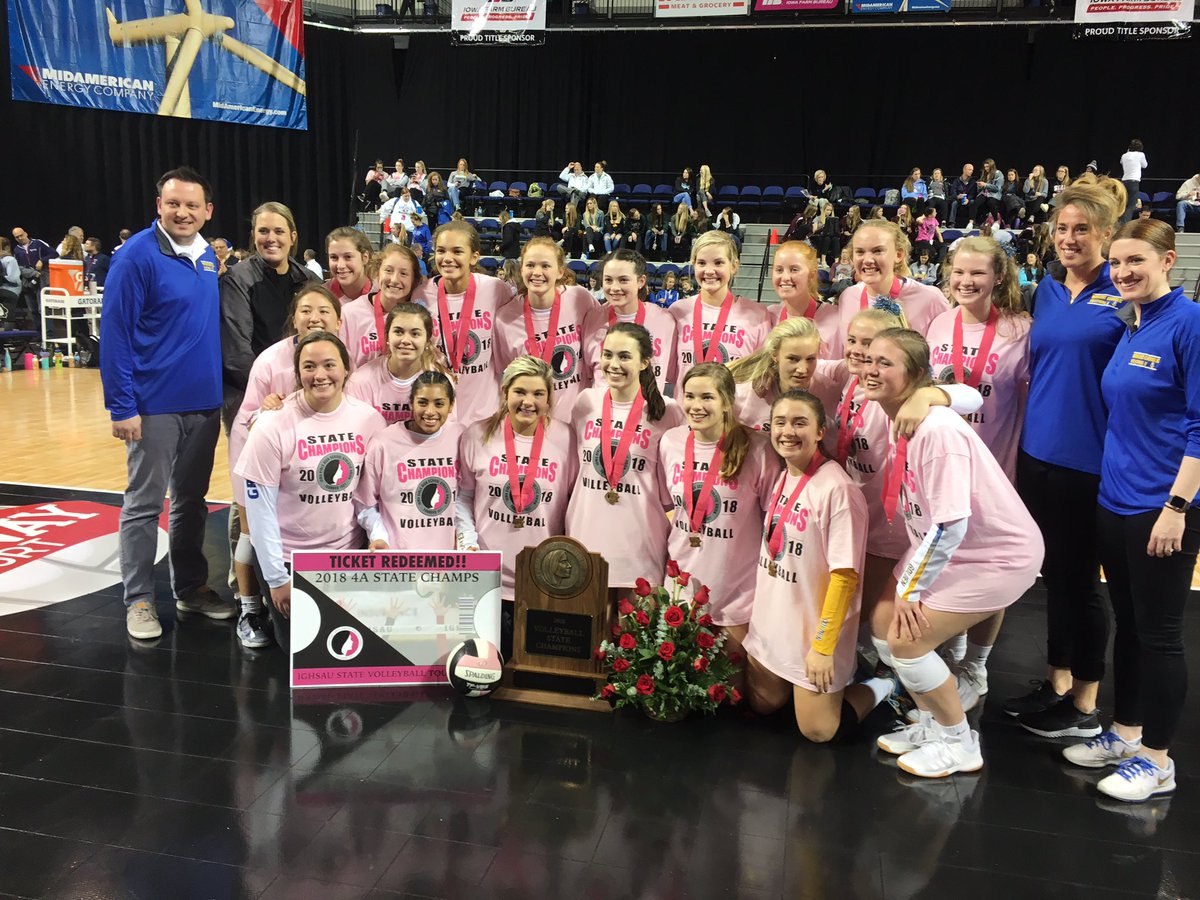 Josh Christensen (@jcsportsguy) on Twitter photo Another state championship for <a href="/WCHS_GirlsVBall/">Wahlert Volleyball</a> after beating Xavier 3-1 in the 4A title game. #iahsvb Another state championship for <a href="/WCHS_GirlsVBall/">Wahlert Volleyball</a> after beating Xavier 3-1 in the 4A title game. #iahsvb