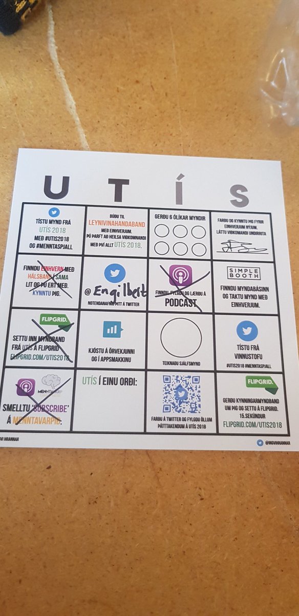 EImsland's tweet photo. Flott ráðstefna eða vinnubúðir eða add snakk ör vekjur eða menntabúðir  en hvað er eigilega UTis2018 #menntaspjall  #UTis2018  #samspil2018 https://t.co/GQ0wT8hswI