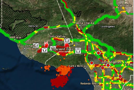 California Wildfire Map Here Are All The Big Fires Time