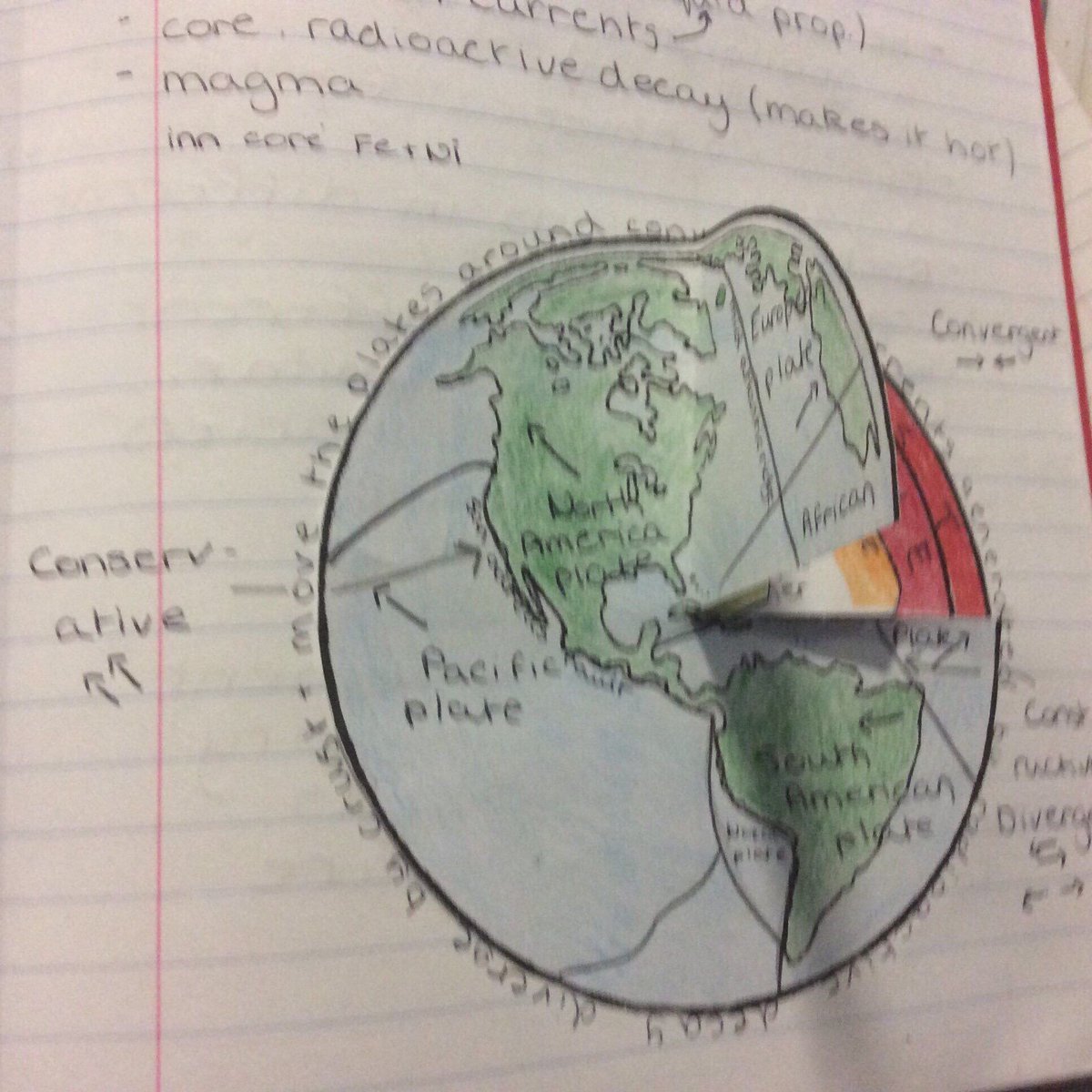 LessonToolbox's tweet image. Science #foldables for earth structure via @TJohns85

#asechat #geogEd #ukedchat #pedagoofriday