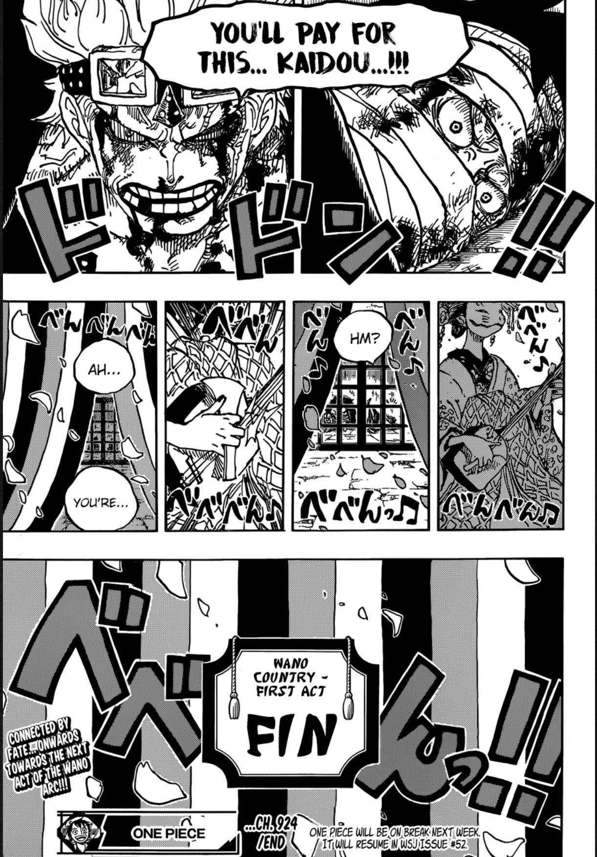 Brothere Sur Twitter ワンピース Onepiece Ch 924 Luffy Is Now Imprisoned In Udon A Mysterious Prisoner Locked Up Eats Poisoned Fish They Have An Immunity To It Maybe Magellan Luffy