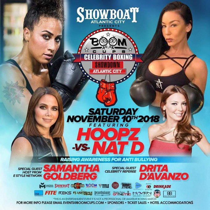 If you're not already going, come out to the showboat hotel in Atlantic City tomorrow 8pm!!! Or tune<a href="/tag/ftlauderdale"class="tags"><span>#ftlauderdale</span></a><a href="/tag/yacht"class="tags"><span>#yacht</span></a><a href="/tag/insatiable"class="tags"><span>#insatiable</span></a>