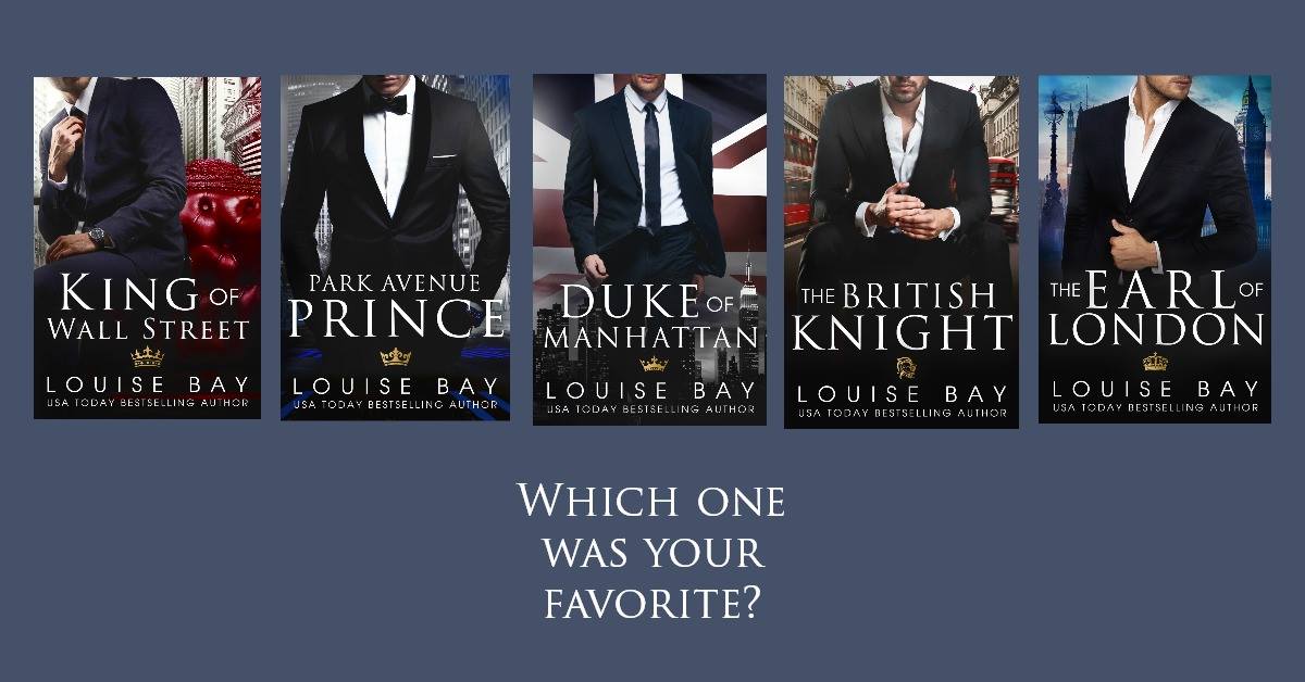 Louise Bay on X: Which one was your favorite? Start reading The