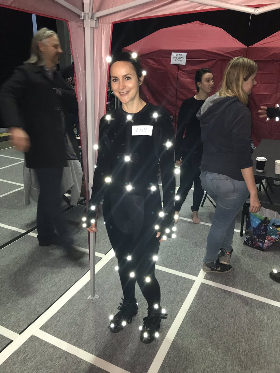 Amy_Enticknap's tweet photo. My first time as a #ninja #teletubbie doused in #fairylights #motioncaption .@Audiomotion https://t.co/PZlnoakvAm
