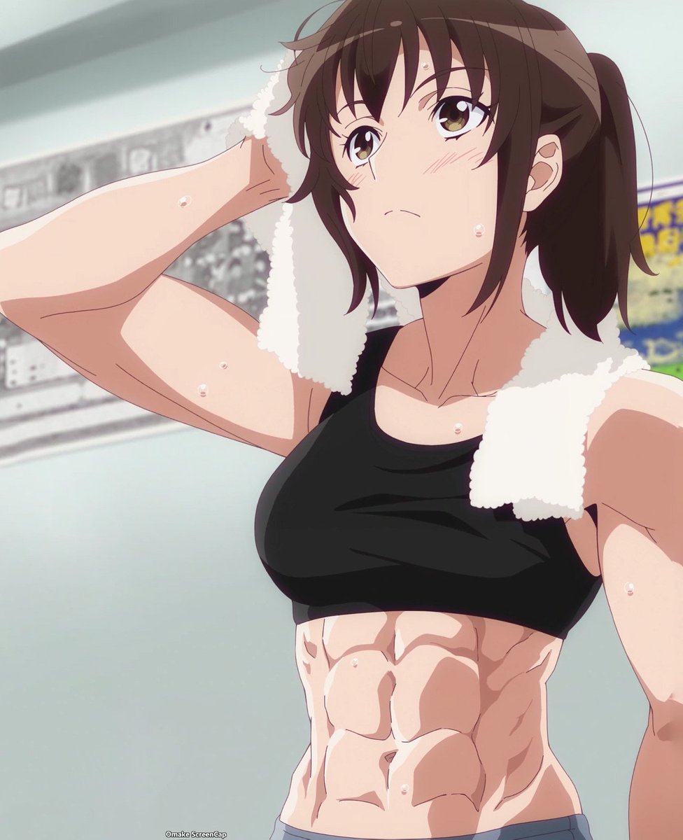 Which girl has the best abs? : r/anime