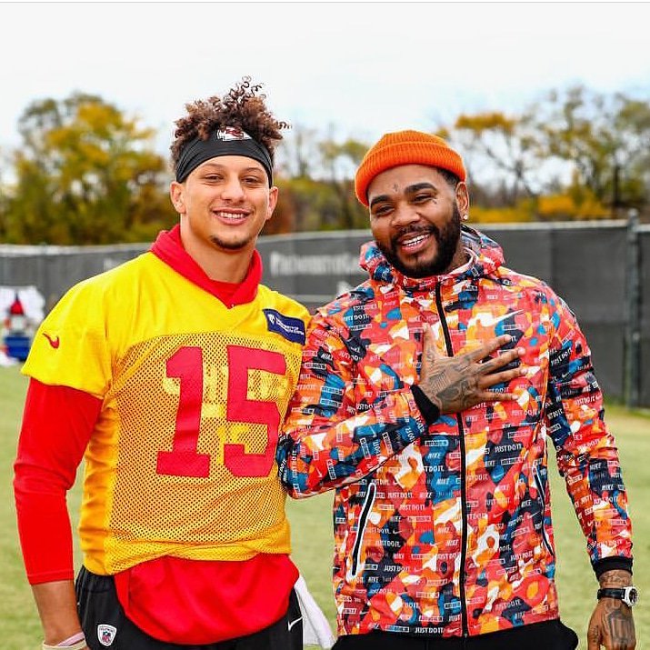 DIMEBREED's tweet photo. 2 Real Ones ๐ฏ
Patrick Mahomes ll ร Kevin Gates #TTUAlum https://t.co/C3wuMSiXkM