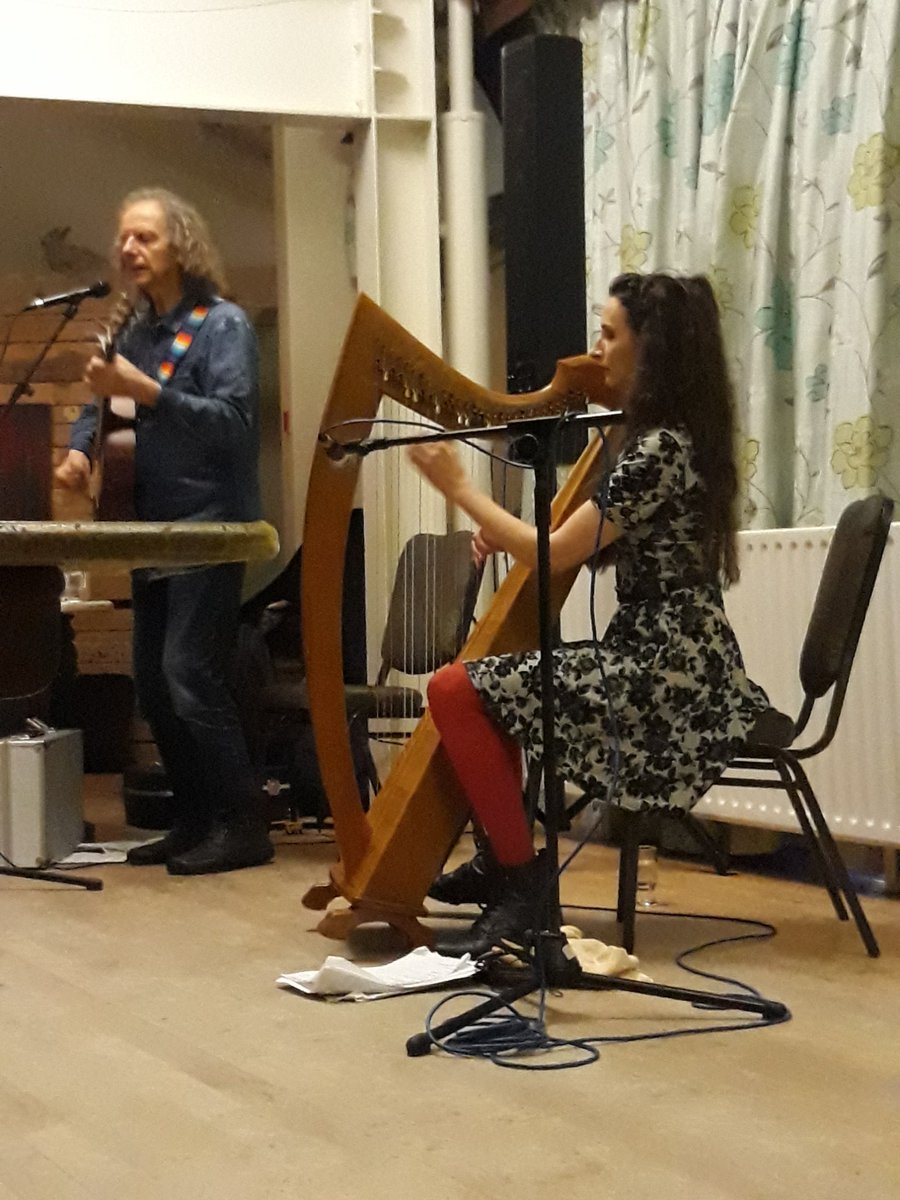 SaveOurSperrins's tweet photo. A magical night spent in @ancreagan mesmerised and entertained by the twin talents of #LilyNeill &amp; @RostrevorRARE 's very own #ColumSands, thanks for the dedication, the stories and the beautiful music &amp; songs. https://t.co/pT5gkonuIU