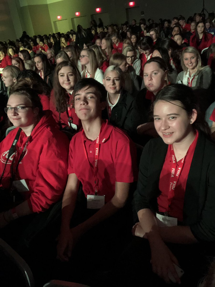 ZegersMrs's tweet photo. We are ready for the opening sessions. Wow it has been a long exciting day can’t wait for tomorrow! #dcpsfccla #DC_Scouts https://t.co/VN9byizHXR