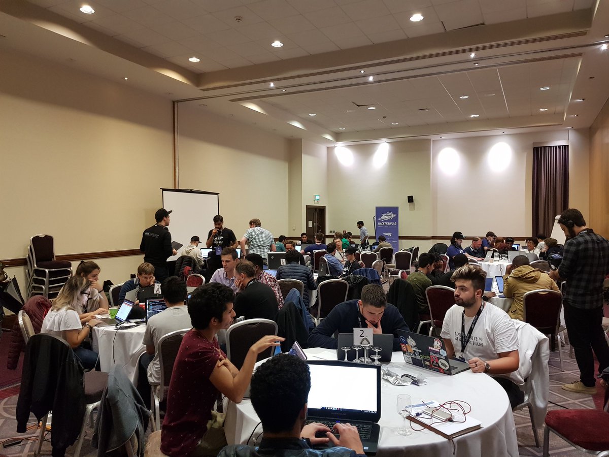 hackpartners's tweet image. The #uktrain have arrived in Milton Keynes and are working in their first hacking space of the weekend! #HackTrain5