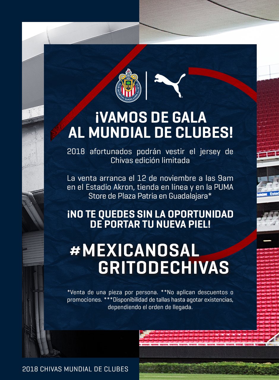 chivas mundial de clubes jersey for sale