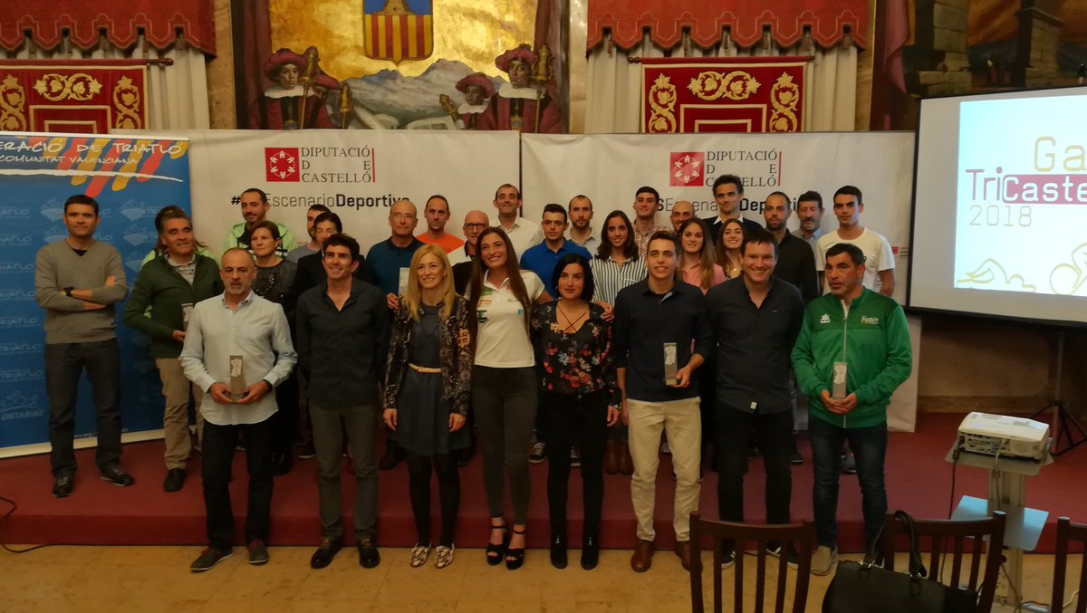 TriatloCV's tweet photo. #TriCastello entrega sus premios en la @DipuEsport #CastellonEscenarioDeportivo https://t.co/2CUu7xVVB8