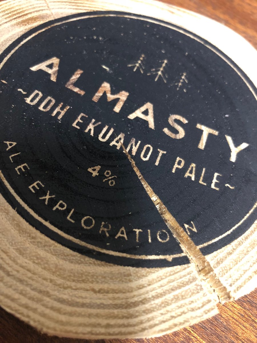 Lots of deliveries this week, but this ⁦<a href="/AlmastyBrewCo/">Almasty Brewing Co</a>⁩ is definitely the one that stuck in the mind...
