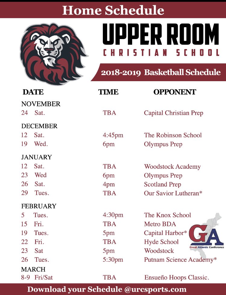 Upper Room Athletics On Twitter Excited To Announce Our