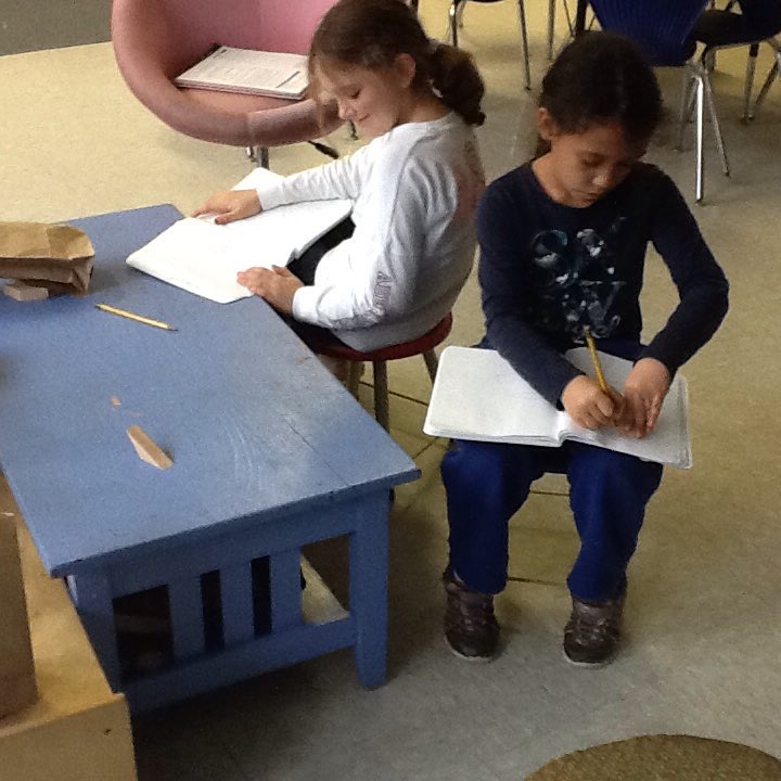 OSheaKathy's tweet photo. Trace a Face was challenging and engaging. Shape detectives are working hard. #Investigations https://t.co/CLhmV1E1Ld