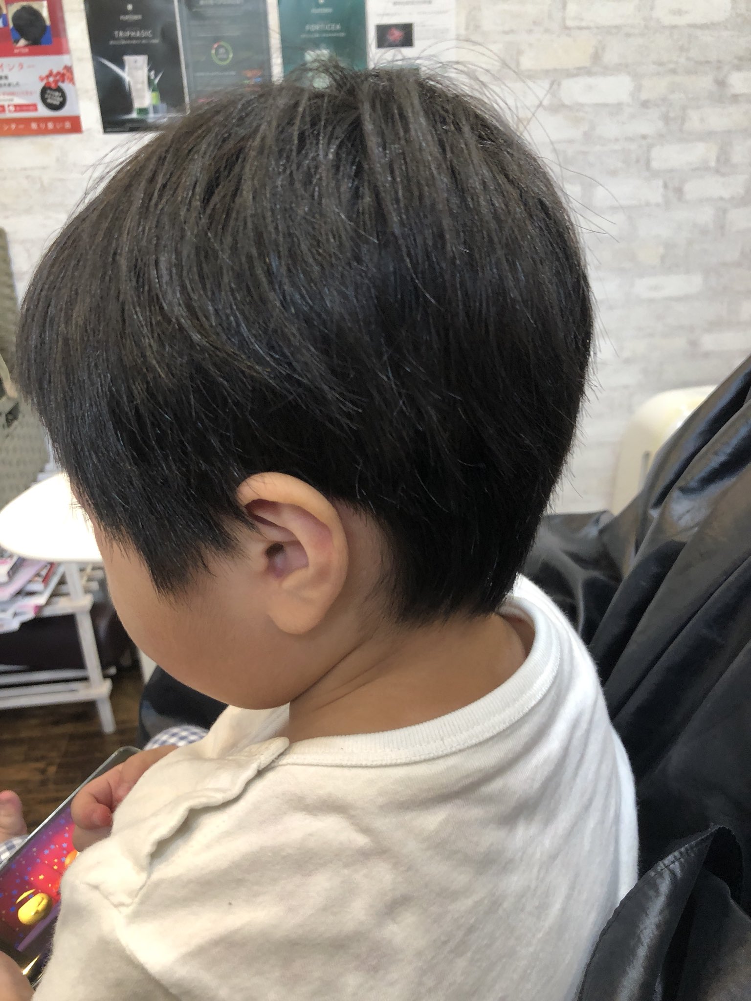 Love Hair Rink Sur Twitter 遅くなりました Sちゃんcut ショートカットにしちゃいましたぁ٩ ๑ ꇴ ๑ めっちゃ可愛い ˊ艸ˋ お利口さんに切らせて貰いましたぁ 家族でいつもありがとうございますぅ 子供カット