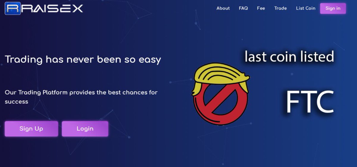 FuckTrumpCoin's tweet image. 🇺🇸 We made history today 🇺🇸

We are open for trading on the @rasiex4 #cryptocurrency exchange. Show your support against the bully @realDonaldTrump and hold Fuck Trump Coins!

Currently trading with #bitcoin pairs. 

raisex.io/trade/FTC_BTC