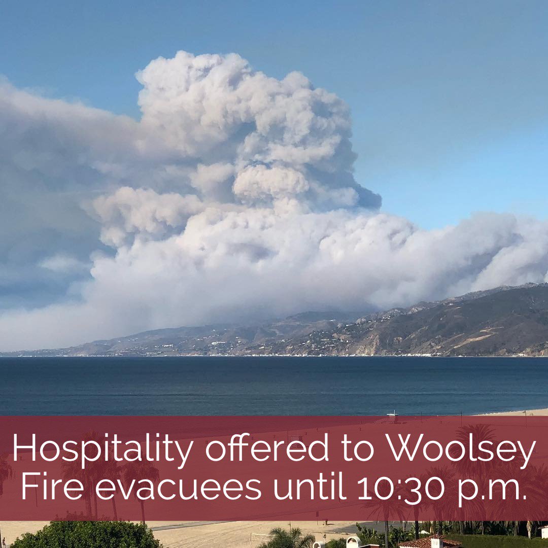 For all our friends &amp; neighbors, hospitality tonight @StMonica90403