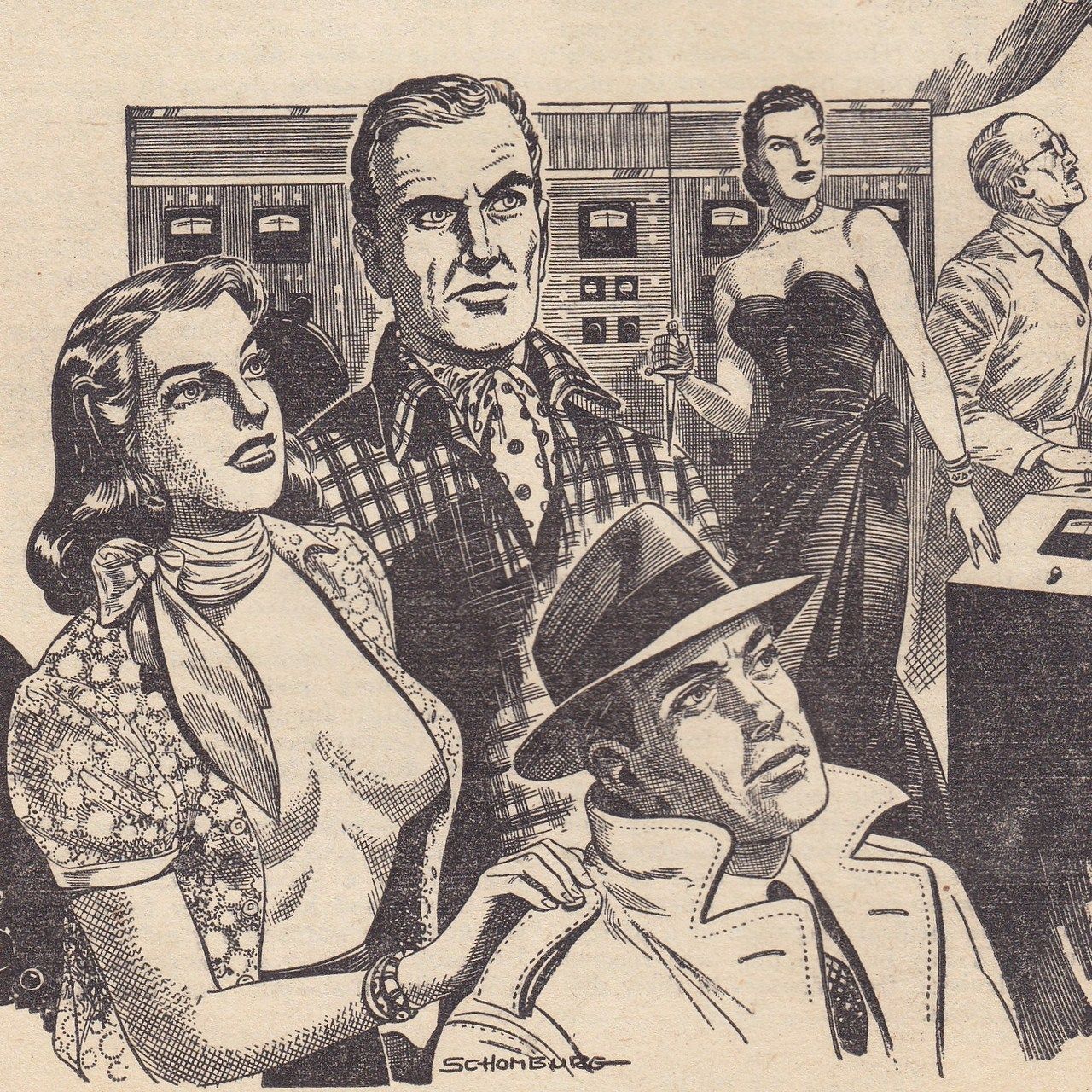 Cory Doctorow on Twitter: "Startling Stories, Vol. 29 #2 (1953)Illustr...