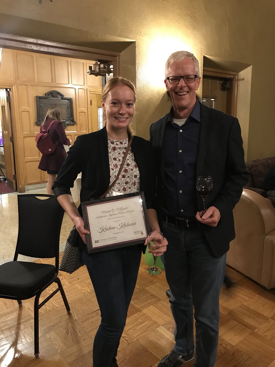 Brown Lab (@edbrownlab) on Twitter photo Congratulations to <a href="/KristinaKlob/">Kristina Klobucar</a> who won the Best PhD Poster Award at the 8th annual <a href="/McMasterIIDR/">McMaster IIDR</a> IIDR Trainee Day today!! Amazing job! #traineeday2018 <a href="/MacBiochemGrad/">McMaster Biochemistry Graduate Program</a> Congratulations to <a href="/KristinaKlob/">Kristina Klobucar</a> who won the Best PhD Poster Award at the 8th annual <a href="/McMasterIIDR/">McMaster IIDR</a> IIDR Trainee Day today!! Amazing job! #traineeday2018 <a href="/MacBiochemGrad/">McMaster Biochemistry Graduate Program</a>
