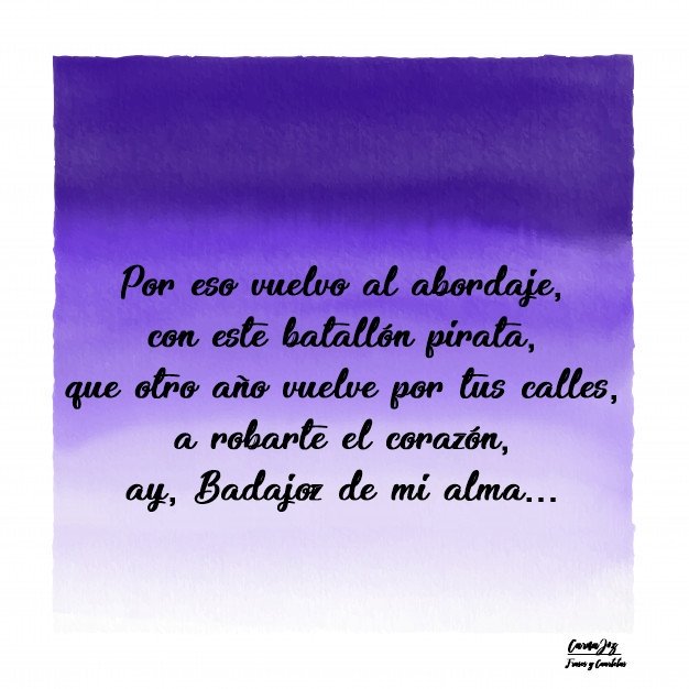 Por Eso Vuelvo al Abordaje...🎭 #Caligraphy #CarnaJoz #CarnavalenBadajoz #LosGuadalupines #NosotrosTambienApoyamosalaCantera