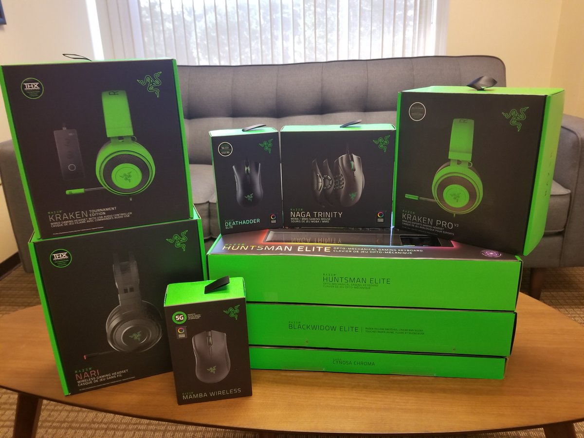 Obsidian's tweet photo. We are very thankful to our friends at @Razer for supplying us with some awesome gear to giveaway during our #ExtraLife marathon stream this weekend! See you tomorrow morning, everyone.

9AM PST - https://t.co/J0LkwryJx9 https://t.co/k51w6tCiUZ
