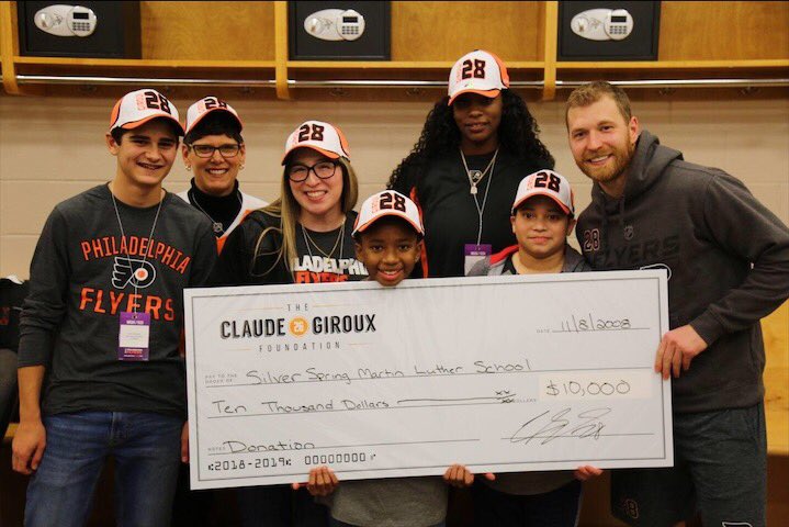 The Claude Giroux Foundation tweet media