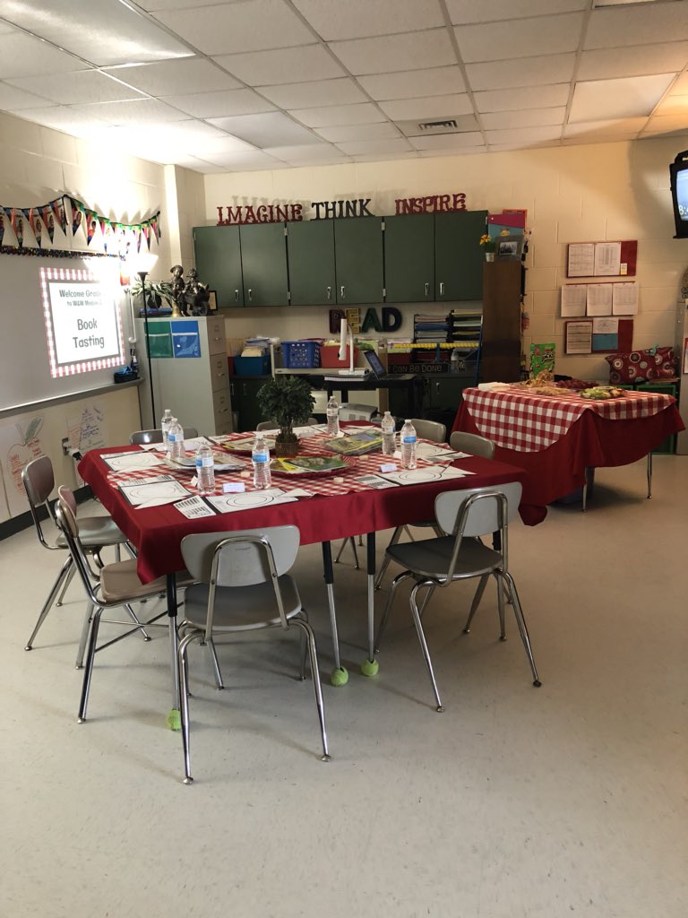 ascateacher's tweet image. Successful Launch of Wit &amp;amp; Wisdom Module 2 with a Book Tasting  #teamgallberry #litnccs
